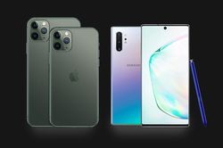 iPhone 11 Pro Max đọ thông số Galaxy Note10+