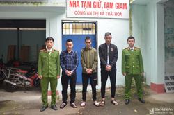 Nghệ An: 'Chặt tận gốc' các băng nhóm tội phạm nguy hiểm