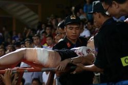 VFF sẽ cung cấp hồ sơ, hỗ trợ công an điều tra vụ bắn pháo, gây rối trên sân Hàng Đẫy
