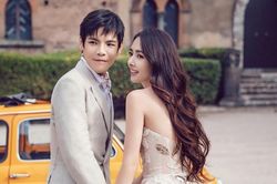 Ảnh cưới của con trai trùm Hướng Hoa Cường và mỹ nhân Đài Loan