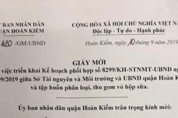 Quận Hoàn Kiếm, Hà Nội: Có nhất thiết phải 'tập huấn phân loại, thu gom vỏ hộp sữa'?