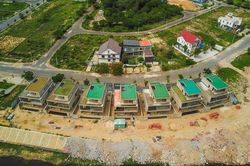 36 biệt thự ven sông Cổ Cò bị đình chỉ thi công
