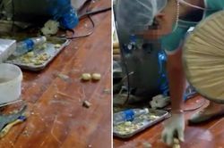 Cảnh kinh dị trong xưởng làm bánh trung thu ở TQ