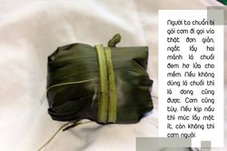 Những điều ít biết về gói cơm trong lễ gọi vía của người Thái Nghệ An