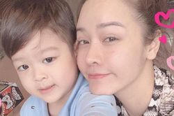 Lâu lâu mới được ở gần con, Nhật Kim Anh khiến người hâm mộ xót xa