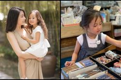 Con gái út của HH Hà Kiều Anh được dự đoán sẽ trở thành tiểu mỹ nhân trong tương lai