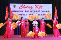 Liên hoan tiếng hát người cao tuổi T.X Phổ Yên lần thứ III