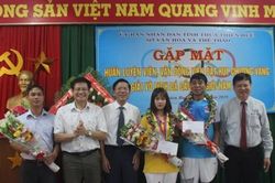 Thể thao Thể thao Vinh danh 2 thầy trò làm rạng danh thể thao Huế ở đấu trường thế giới
