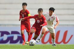 U16 nữ Việt Nam thua đậm 0-10 trước CHDCND Triều Tiên