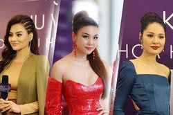 Thanh Hằng diện váy đỏ rực đọ sắc cùng Hương Giang - Vũ Thu Phương trong buổi sơ khảo MUV 2019