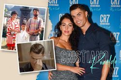 Ronaldo ôm eo bạn gái, bật khóc nức nở khi nhắc về bố