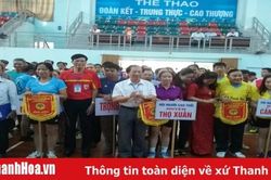 Gần 300 vận động viên tham gia giải thể thao người cao tuổi tỉnh Thanh Hóa lần thứ VIII