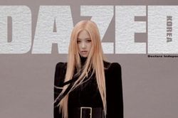'Nghẹt thở' với dáng thon, chân dài của Rose Blackpink trên DAZED Korea