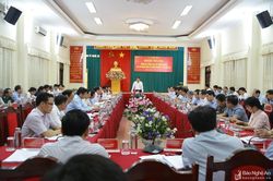 Nghệ An thành lập 4 tiểu ban Đại hội Đảng bộ tỉnh lần thứ XIX