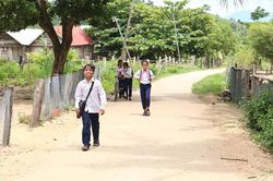 Kông Chro: Kết nghĩa để xây dựng nông thôn mới