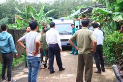 Thực nghiệm hiện trường vụ giết 2 người phi tang trong thùng bê tông