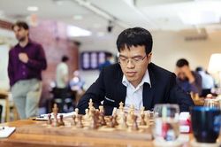 Lê Quang Liêm vào vòng 4 World Cup cờ vua 2019