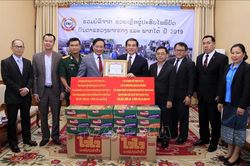 Lào tiếp nhận hỗ trợ của cộng đồng người Việt giúp người dân vùng thiên tai
