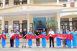 Khánh thành lớp học cho xã miền núi ở Hòa Bình