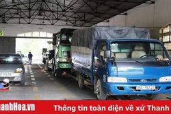 Trung tâm Đăng kiểm xe cơ giới Thanh Hóa kiểm định 26.478 lượt phương tiện xe cơ giới