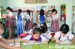 Để thư viện trở thành không gian của trẻ