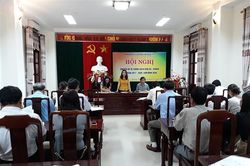 Ban Văn hóa Xã hội- HĐND tỉnh Quảng Trị làm việc với Sở Y tế