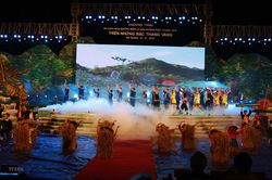 Khai mạc Tuần Văn hóa 'Qua miền di sản ruộng bậc thang' Hoàng Su Phì