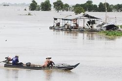 Miền Tây náo nức đón lũ