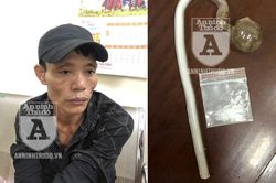 Bị Cảnh sát 141 bắt giữ vì... 'tiếc gói ma túy đá chưa dùng hết'