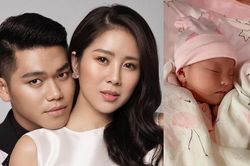 Diễn viên Lê Phương lần đầu khoe ảnh con gái