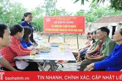 Nghi Xuân huy động 5,7 tỷ đồng hỗ trợ xây dựng nhà 'Đại đoàn kết' cho các hộ nghèo