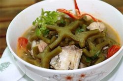 Kỳ lạ món canh xương rồng có '1-0-2' ở Quảng Nam