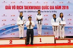 TP.HCM nhất toàn đoàn tại Giải vô địch Taekwwondo quốc gia 2019