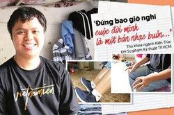 Thủ khoa ngành Kiến Trúc ĐH Sư phạm Kỹ thuật TP.HCM bị dị tật tay chân bẩm sinh: 'Đừng bao giờ nghĩ cuộc đời mình là một bản nhạc buồn…'