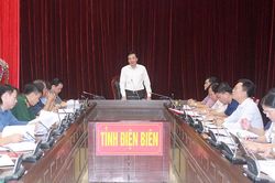 Bàn, triển khai các phương án thực hiện Dự án nâng cấp Cảng hàng không Điện Biên