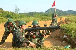 Quyết tâm hoàn thành xuất sắc nhiệm vụ diễn tập thực binh