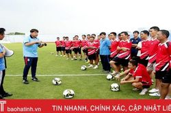 PVF tập huấn nghiệp vụ bóng đá cho cán bộ văn hóa thể thao cơ sở tại Hà Tĩnh