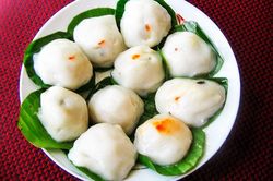 Món bánh ít trần của má