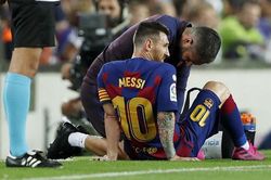 Lionel Messi lại chấn thương: Barca không được mạo hiểm với Leo nữa