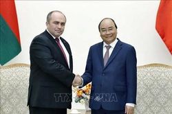Củng cố và phát triển quan hệ hợp tác nhiều mặt Việt Nam-Belarus