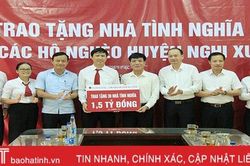 Agribank Hà Tĩnh hỗ trợ 1,5 tỷ đồng xây nhà cho người nghèo Nghi Xuân