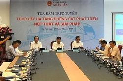 Giải pháp nào thúc đẩy hạ tầng đường sắt phát triển?