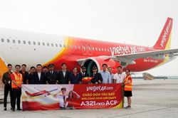 Vietjet đưa vào khai thác máy bay Airbus thế hệ mới A321neo ACF
