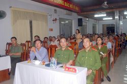 Phát động phong trào phòng chống tội phạm