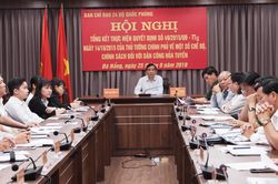 Quý 4-2019 cơ bản hoàn thành việc giải quyết chế độ cho lực lượng dân công hỏa tuyến