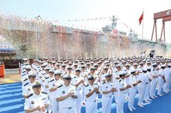 Trung Quốc hạ thủy tàu sân bay - đổ bộ tấn công đầu tiên