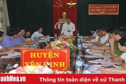 Giám sát việc chấp hành các quy định của pháp luật trong công tác phòng, chống tội phạm tại huyện Yên Định