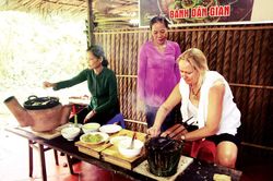 Cồn Sơn - 'viên ngọc xanh' xứ Tây Đô