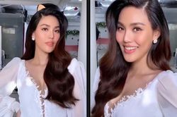Ra mà ngắm Lan Khuê, mang bầu vượt mặt mà còn đẹp hơn cả thời con gái!
