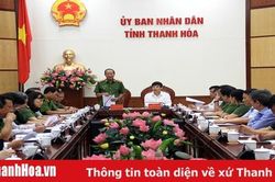 Đoàn công tác của Ủy ban Quốc gia phòng, chống AIDS và phòng chống tệ nạn ma túy, mại dâm làm việc tại Thanh Hóa